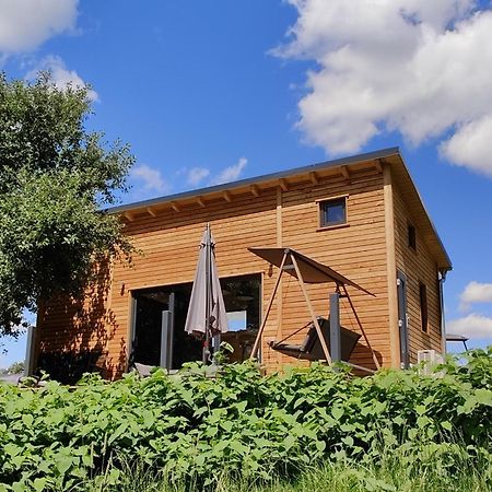 הוילה Großharthau Tinyhousebeidresden 3 Fuer 2 - 7 Personen, Naehe Saechsische Schweiz, Dresden, Mit Badeteich מראה חיצוני תמונה